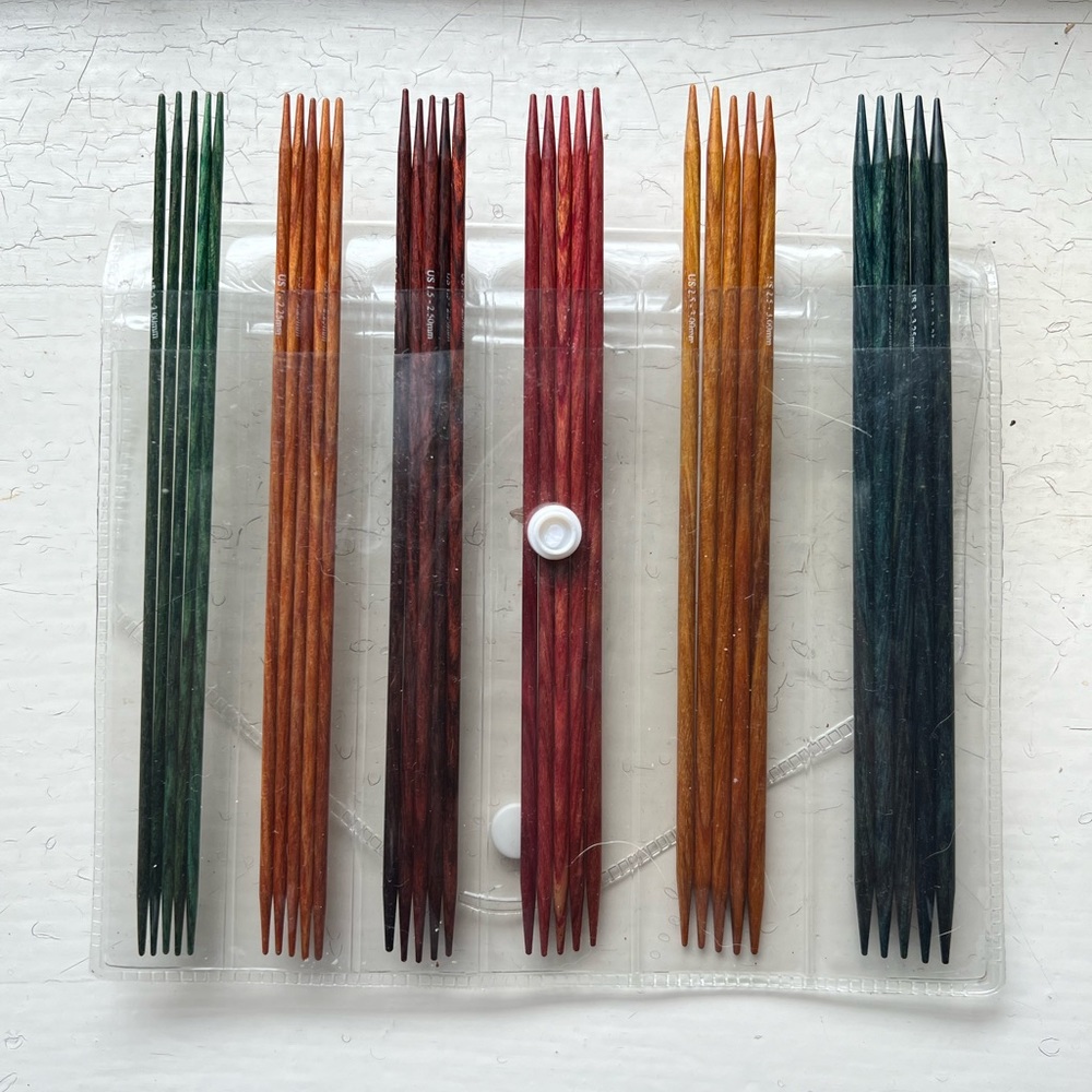 Knitter’s Pride Dreamz double pointed knitting needles